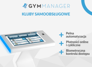 GYMMANAGER dla obiektów samoobsługowych