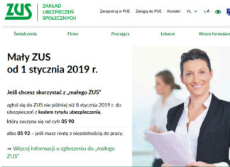 Mały ZUS dla małych firm
