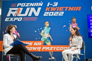 Sofia Ennaoui podczas Poznań Run Expo