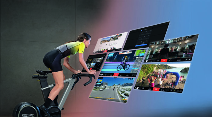 Rower stacjonarny typu szosowego Technogym Ride